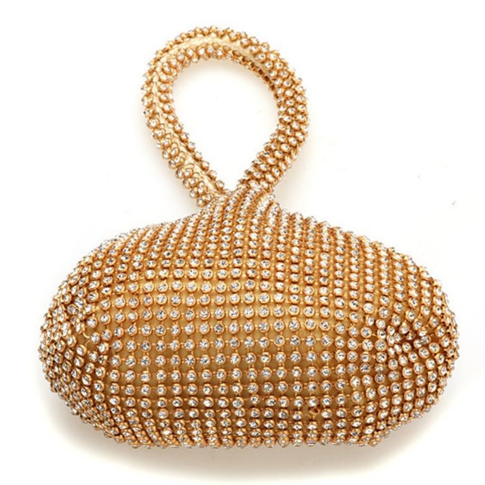 Gold Signature Evening Bag - Picture 2 of 3